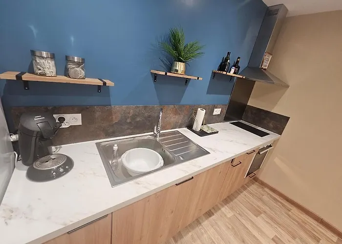 Modern Ground Floor Wi-fi Tv Parking Apartment Salses-le-Chateau
